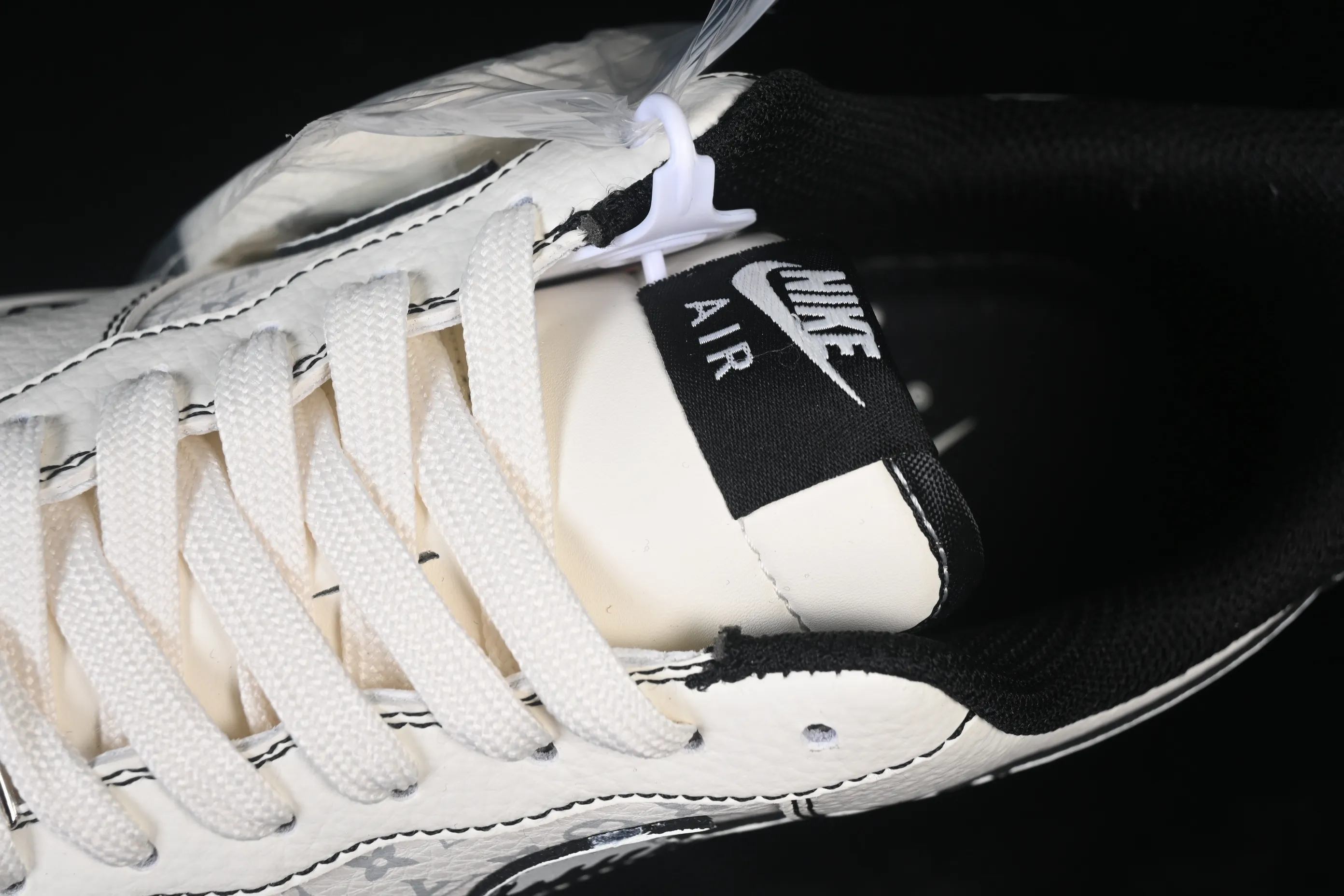 All categories Nk Air Force 1 Air Force series Nk Air Force 1 Low Air Force low-top Nike Air Force 1'07 Low Classic white and black color Air Force 1 low-top casual sneakers KG6699-F31